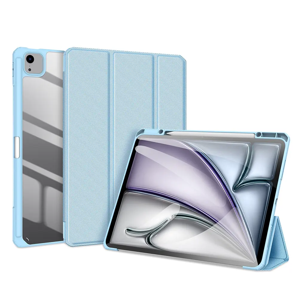 کیف کلاسوری iPad Air 13 مدل TOBY رنگ آبی