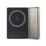 پاوربانک وایرلس شارژ رسی مدل RPB-W26 ظرفیت 10000 میلی آمپر ساعت