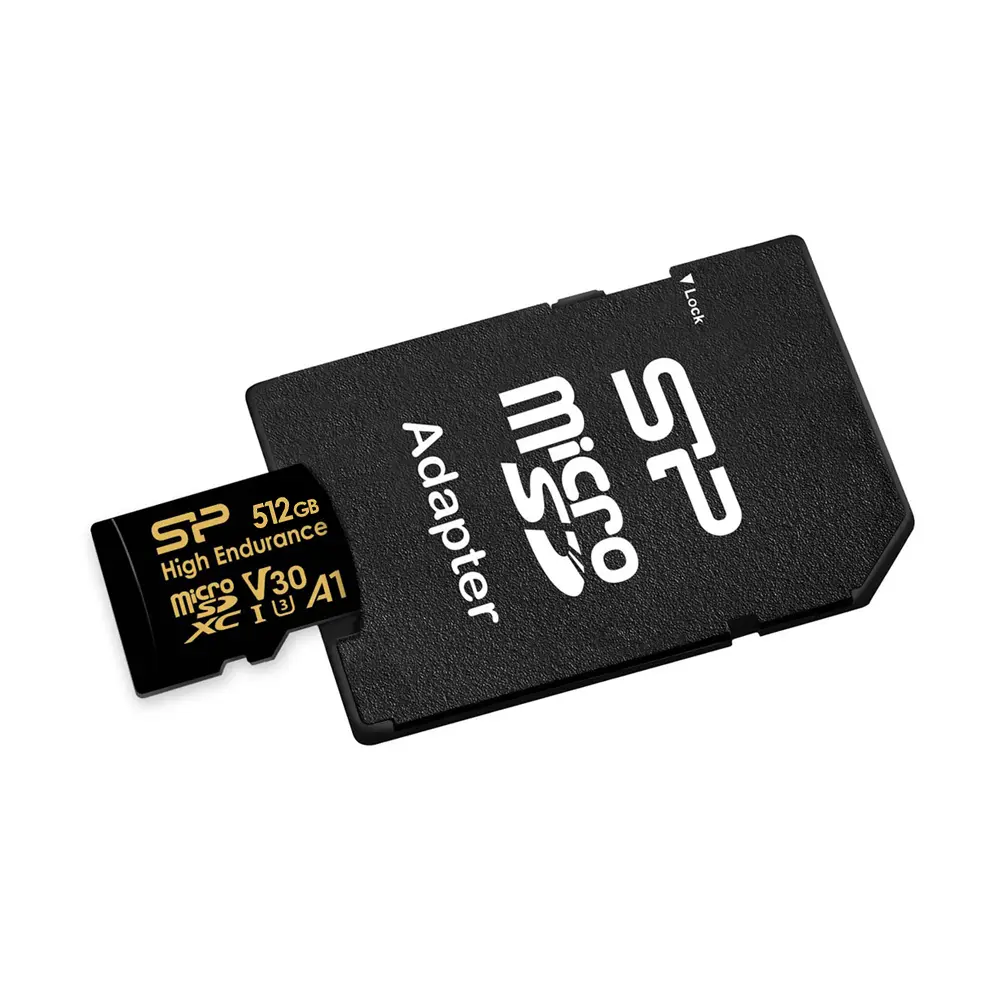 آداپتور کارت حافظه 512GB سیلیکون پاور مدل High Endurance