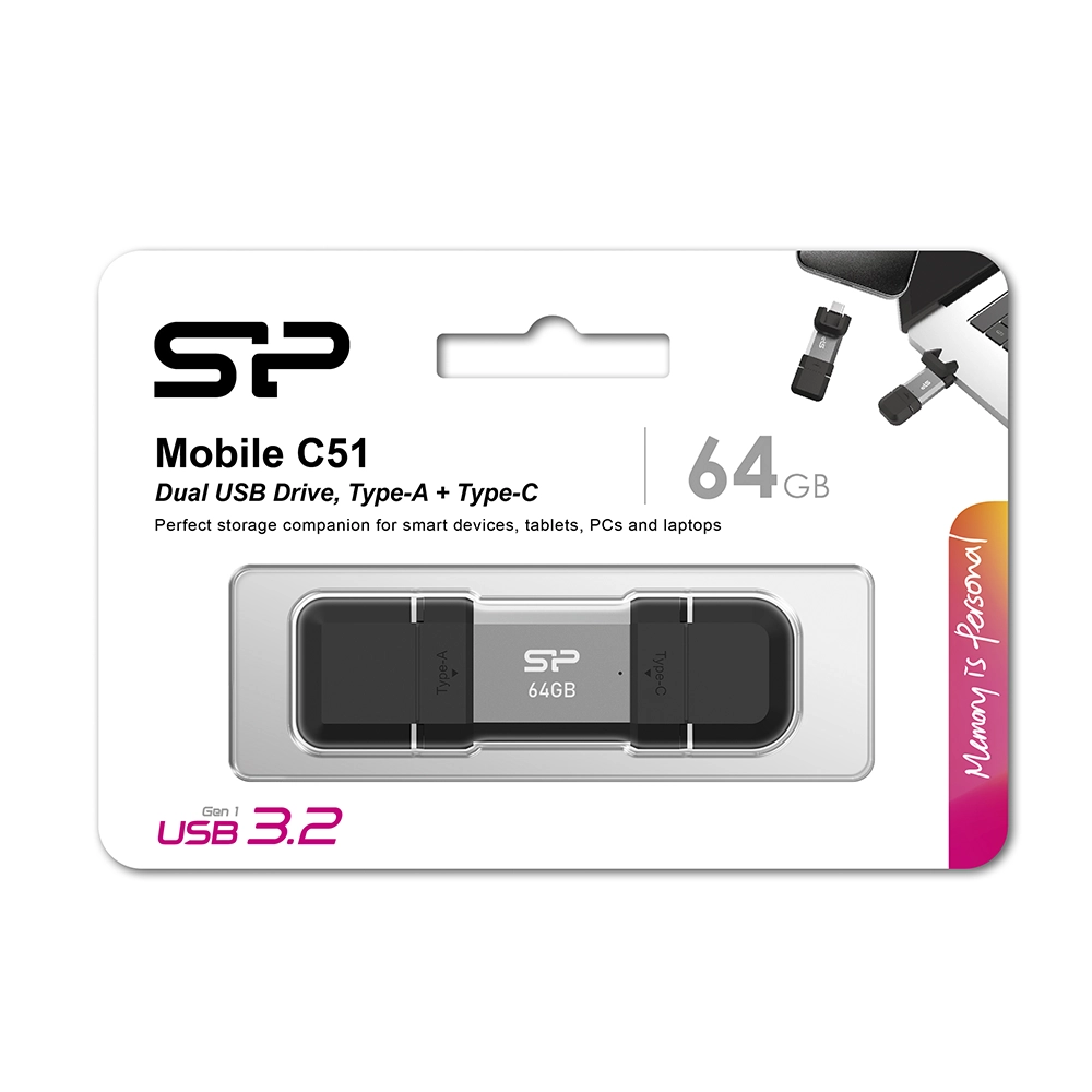 بسته بندی Silicon Power Mobile C51 64GB