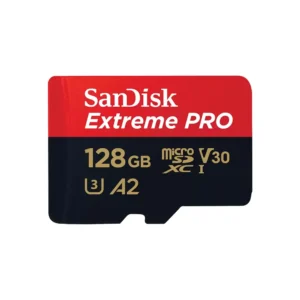 کارت حافظه 128 گیگابایت microSDXC سن دیسک مدل Extreme PRO کلاس A2 استاندارد UHS-I U3 سرعت 200MBps