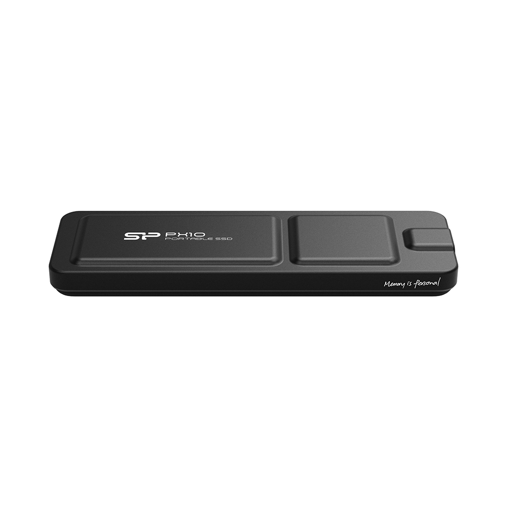 نمای جانبی هارد اکسترنال SSD سیلیکون پاور 1 ترابایت مدل PX10