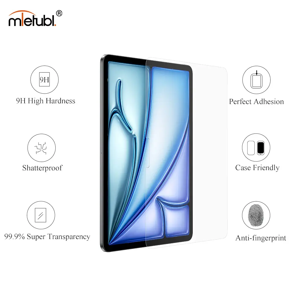 محافظ صفحه نمایش آیپد ایر 11 برند Mietubl ضد خش و شفاف