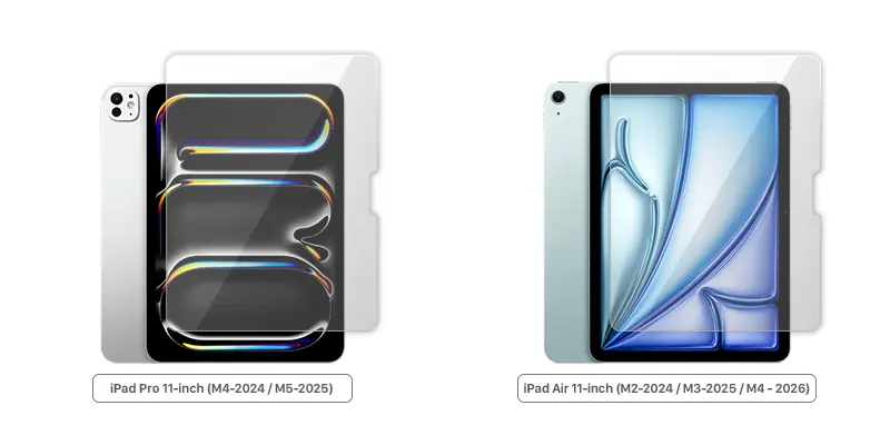 محافظ صفحه نمایش شفاف نیلکین آیپد پرو 11 و ایر 11