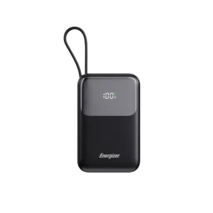 پاوربانک 20000mAh انرجایزر با توان 22.5 وات مدل Energizer UE20075PQ با کابل متصل