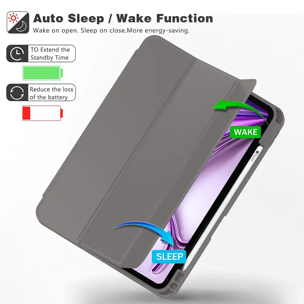 نمای خارجی کیس مدل Smart Case مناسب برای آیپد ایر 13