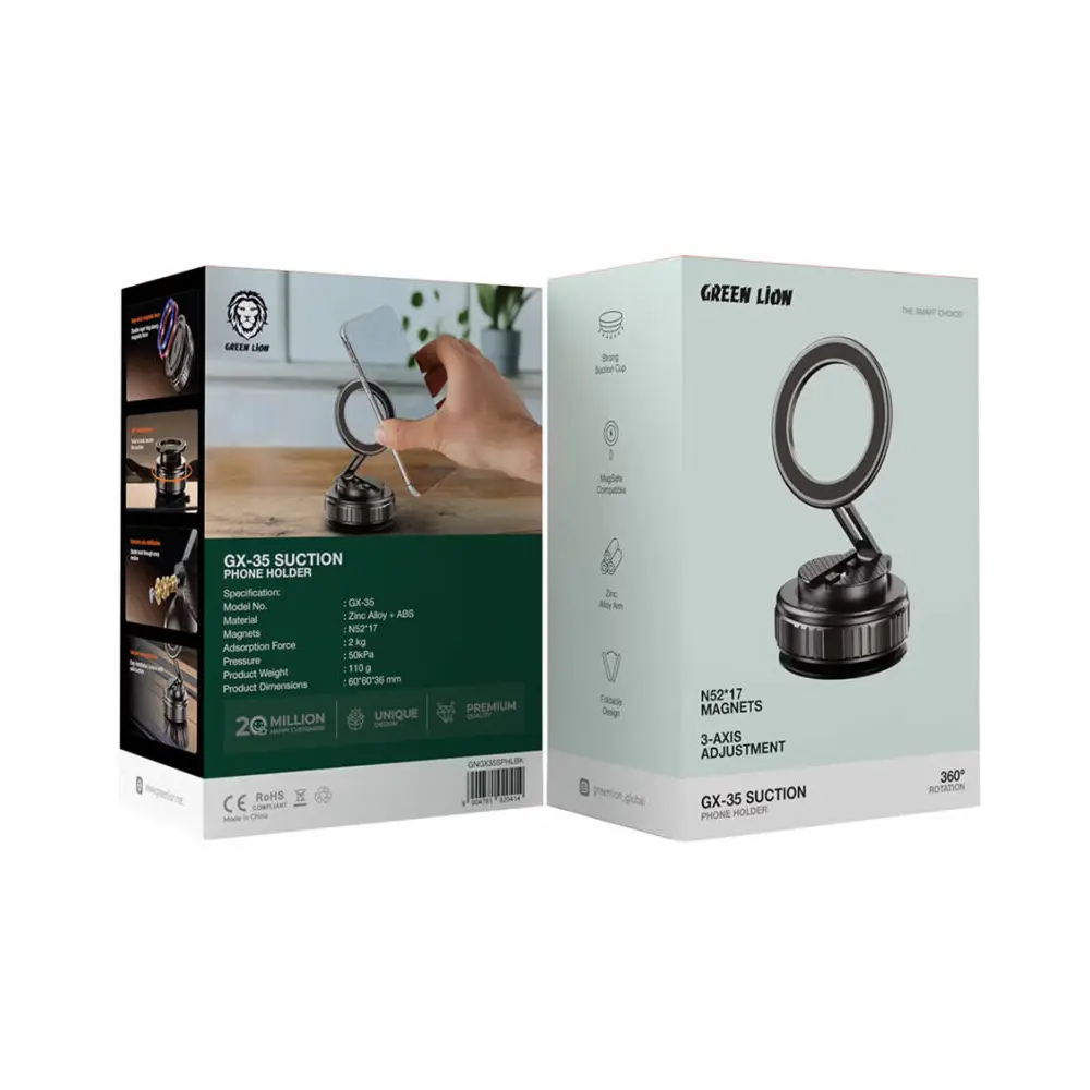 هولدر مگنتی Green Lion GX-35 روی داشبورد