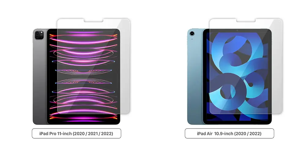 محافظ صفحه نمایش شفاف نیلکین مدل +Amazing H مناسب برای iPad Pro 11 (2020/2021/2022), iPad Air 10.9 (2020/2022)