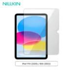 محافظ صفحه نمایش شفاف نیلکین مدل +Amazing H مناسب برای iPad 11th (2025) و iPad 10th (2022)