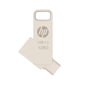 فلش مموری 128 گیگابایت hp مدل x206C رابط USB 3.2 Gen 1 Type-C