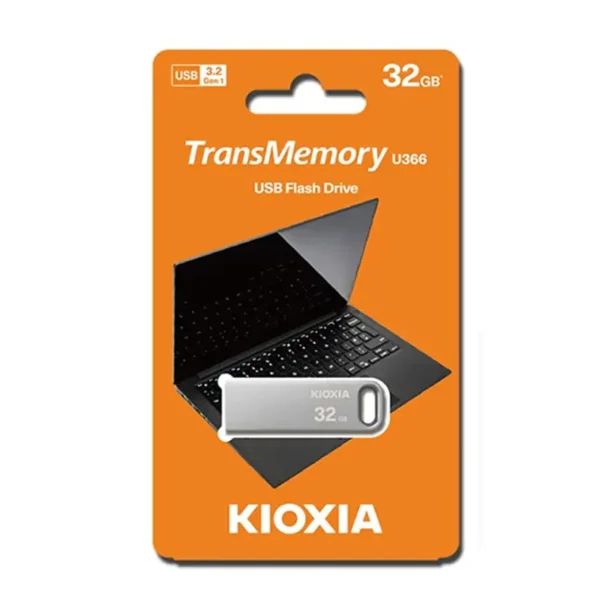 فلش مموری 32 گیگابایت KIOXIA مدل U366 رابط USB 3.2 Gen 1 - تصویر 2