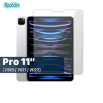 محافظ صفحه نمایش شفاف آیپد مدل Rexcin مناسب برای iPad Pro 11 (2020/2021/2022)
