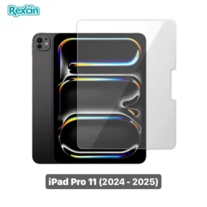 محافظ صفحه نمایش شفاف آیپد مدل Rexcin مناسب برای iPad Pro 11 (2024/2025)
