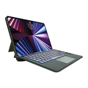کیف کلاسوری کیبورد دار WIWU مدل Mag Touch Keyboard مناسب برای iPad Pro 11 (2020/2021/2022), iPad Air 11 (2024/2025), iPad Air 10.9 (2022/2020)
