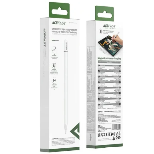 قلم لمسی ایس فست مدل ACEFAST V3 Capacitive Pen For IP مناسب آیپد - تصویر 2