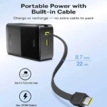 پاوربانک 30000 بیسوس با توان 22.5 وات مدل Baseus EnerFill FC51 Bipow 2 Pro با کابل متصل - Image 8