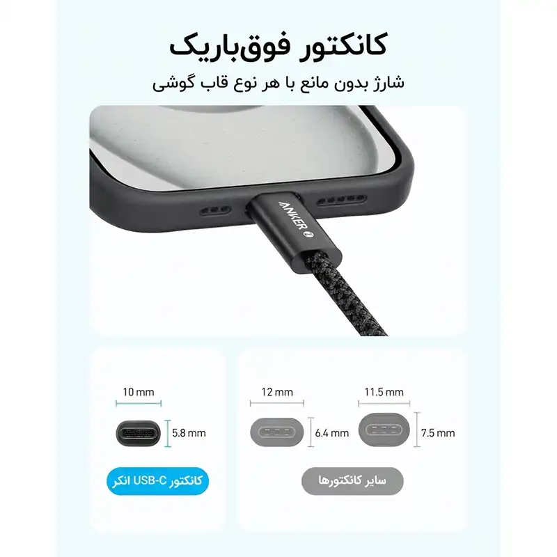 کابل Type-C Anker A8060H21