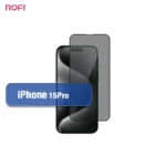 محافظ صفحه نمایش آیفون مدل Rofi Privacy مناسب برای iPhone 15 Pro