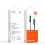 کابل Type-C به Type-C مک دودو مدل Mcdodo CA-2840 طول 1.2 متر 5 آمپر - Image 2