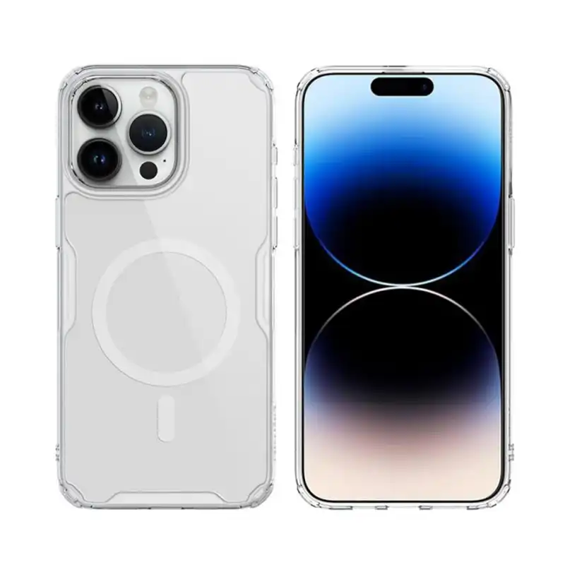 کاور نیلکین آیفون 15 پرو مکس مدل Nature TPU Pro Magnetic Case - Image 2