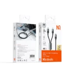 کابل 2 به 1 مک دودو مدل Mcdodo CA-670 طول 1.5 متر توان 100 وات - تصویر 2